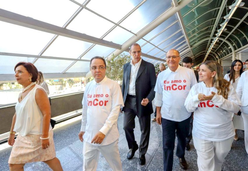 POLÍTICA | Governador Geraldo Alckmin entrega novo prédio do bloco II do Incor