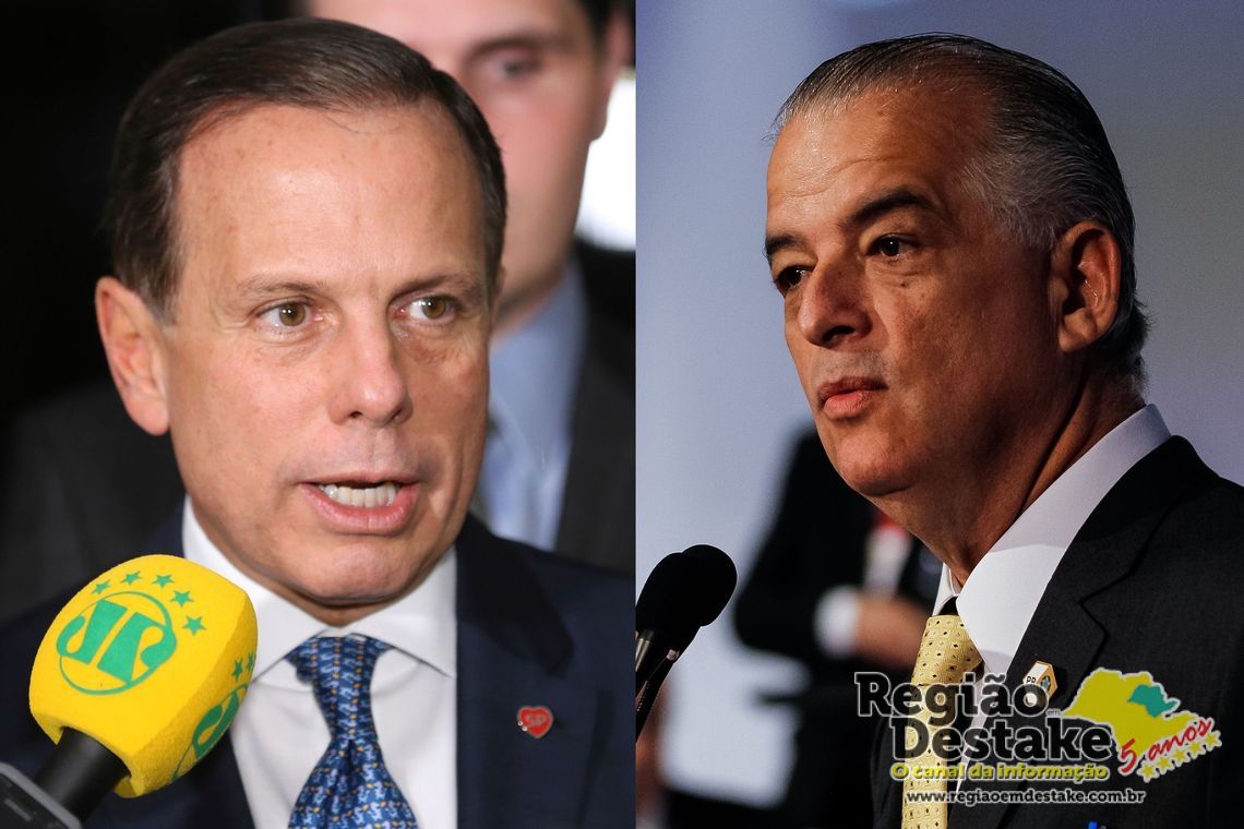 Candidatos ao governo de São Paulo: João Doria e Marcio França.
