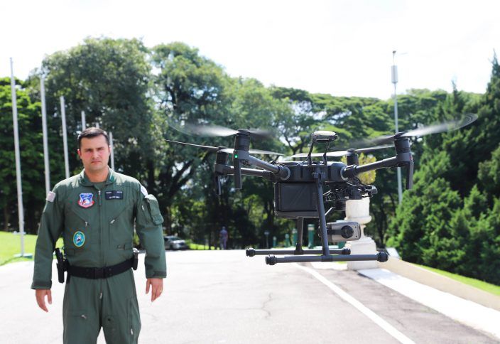 Coletiva de imprensa 12/04/2019 - Governo de São Paulo anuncia programa Dronepol