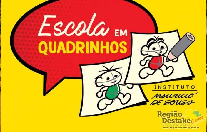 escola em quadrinhos