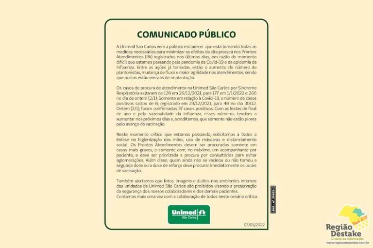 COMUNICADO-UNIMED