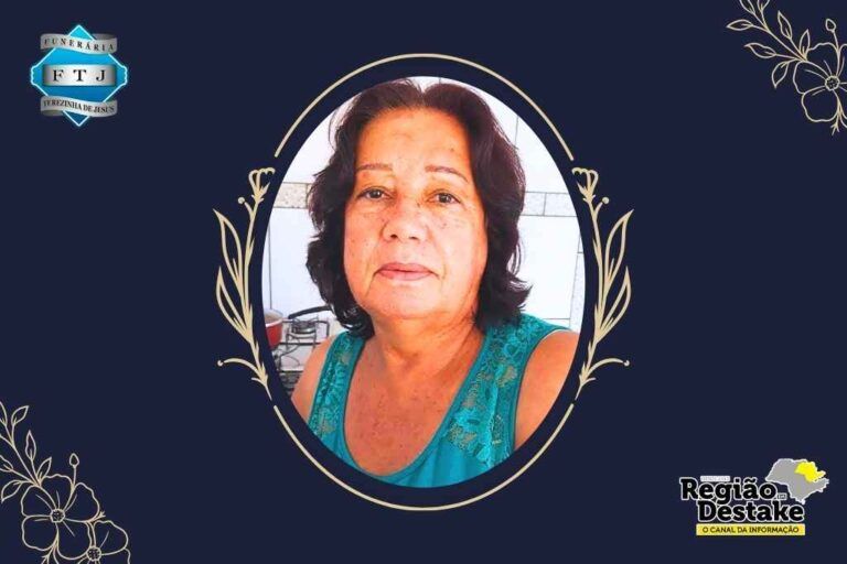 Sra. Antonia Guedes Sgobbi, aos 73 anos de idade