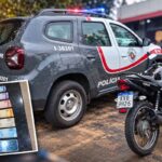 Polícia identifica placa pertencente a outro veículo