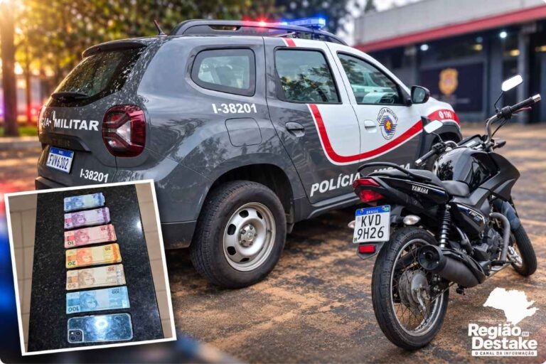 Polícia identifica placa pertencente a outro veículo