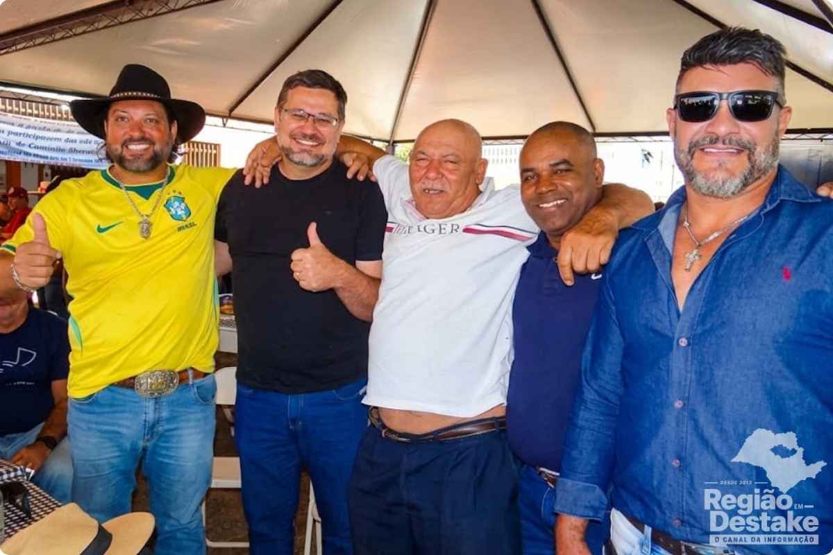 Vereador Val Construtor participa da 24ª Cavalgada de São Francisco de Assis em Ibaté