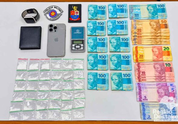 O suspeito foi encaminhado à Polícia Civil e permaneceu à disposição da Justiça.