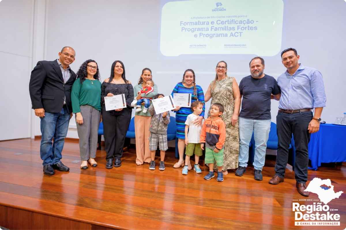 programas ACT e Famílias Fortes em São Carlos