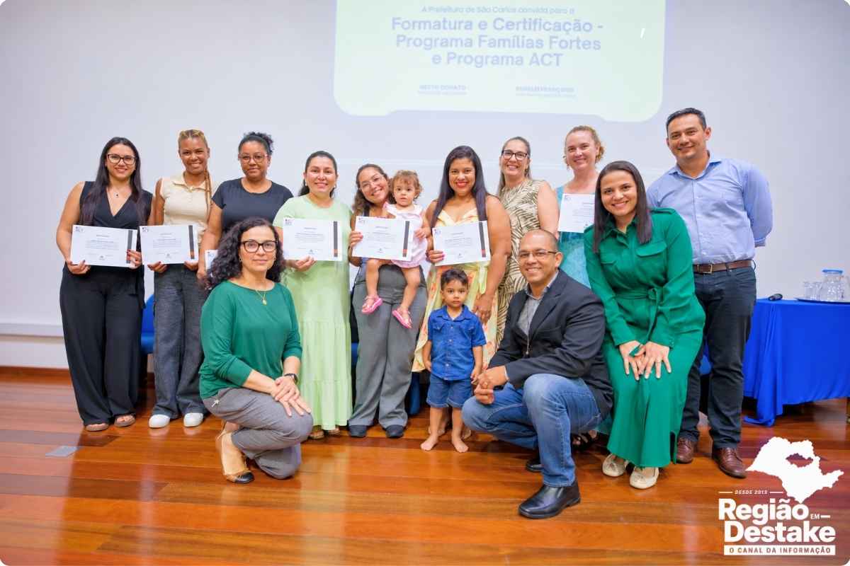 programas ACT e Famílias Fortes em São Carlos